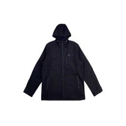 Manufacturing Composite Jacket Clip Zipper Design Black Hooded Windbreaker Jacket Keeping Warm J992 Manufacturing Composite Jacket Clip Zipper Design Black Hooded Windbreaker Jacket Keeping Warm J992